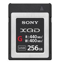 کارت حافظه XQD  سونی مدل Professional XQD G-Series  با ظرفیت 256 گیگابایت